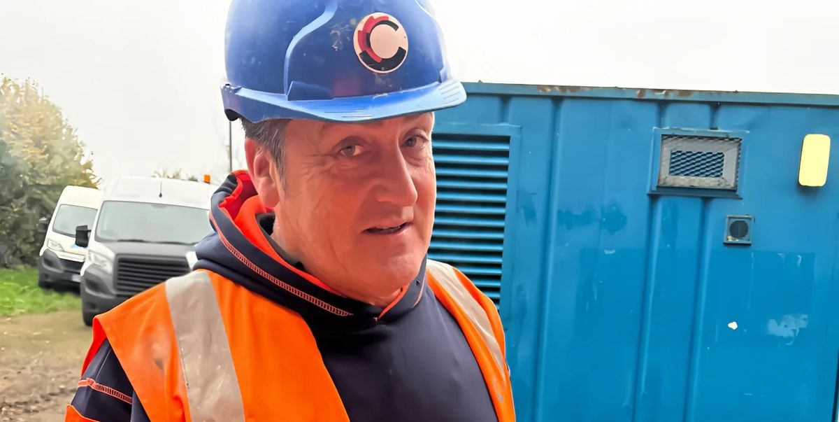 J Frost Civils site lead on a job